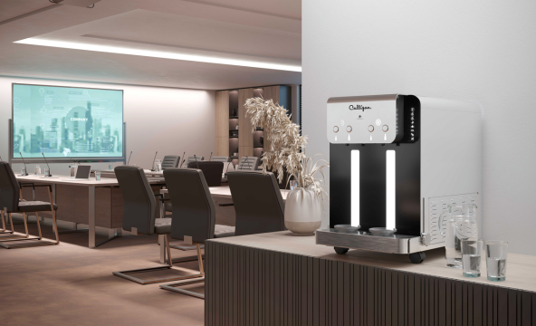 Freestanding and countertop water coolers